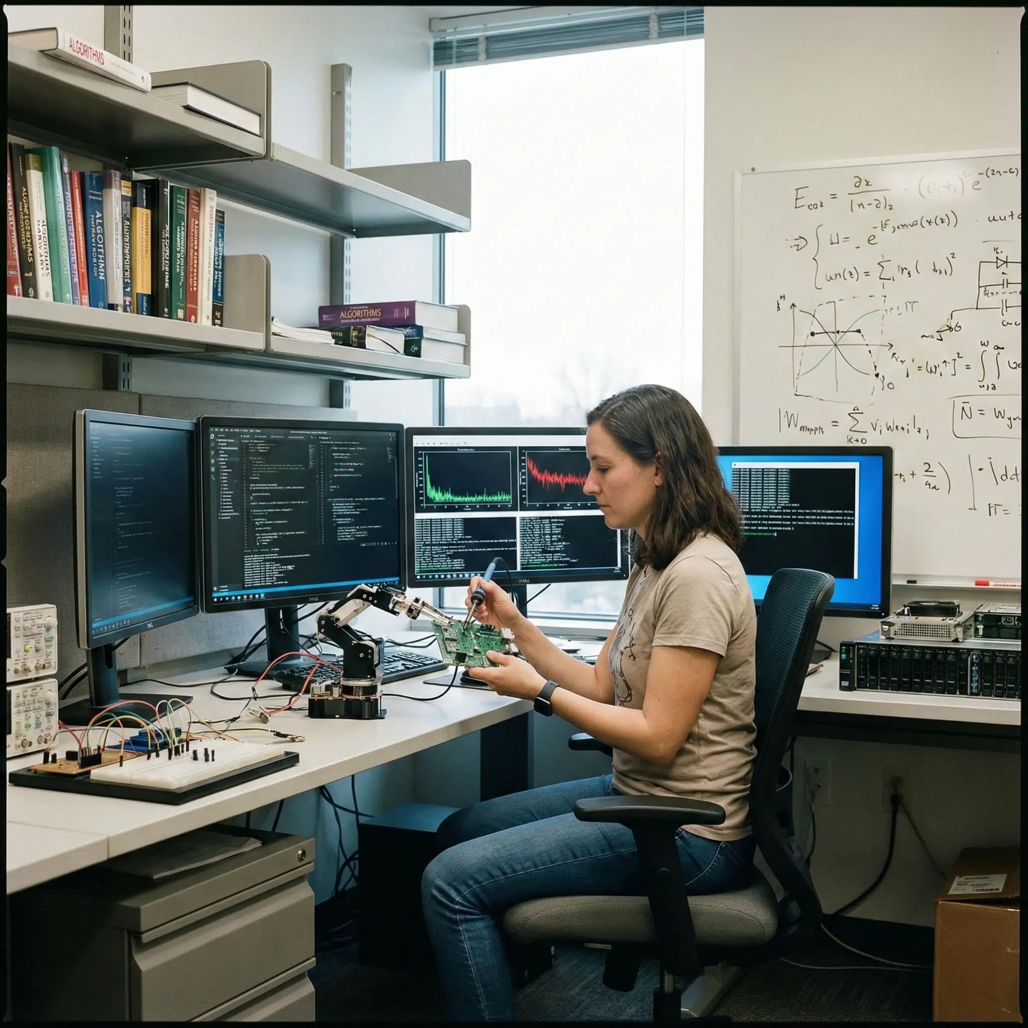 Студенты программируют в компьютерном классе турецкого университета